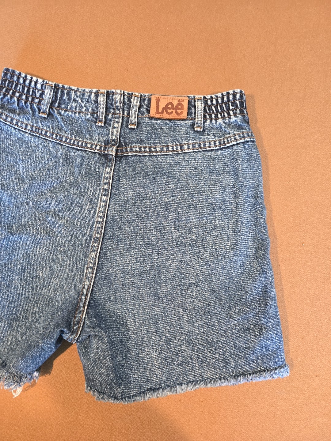 Vintage 90s Lee High-waisted Jeans Denim Cut Offs Off Short Size 29×4