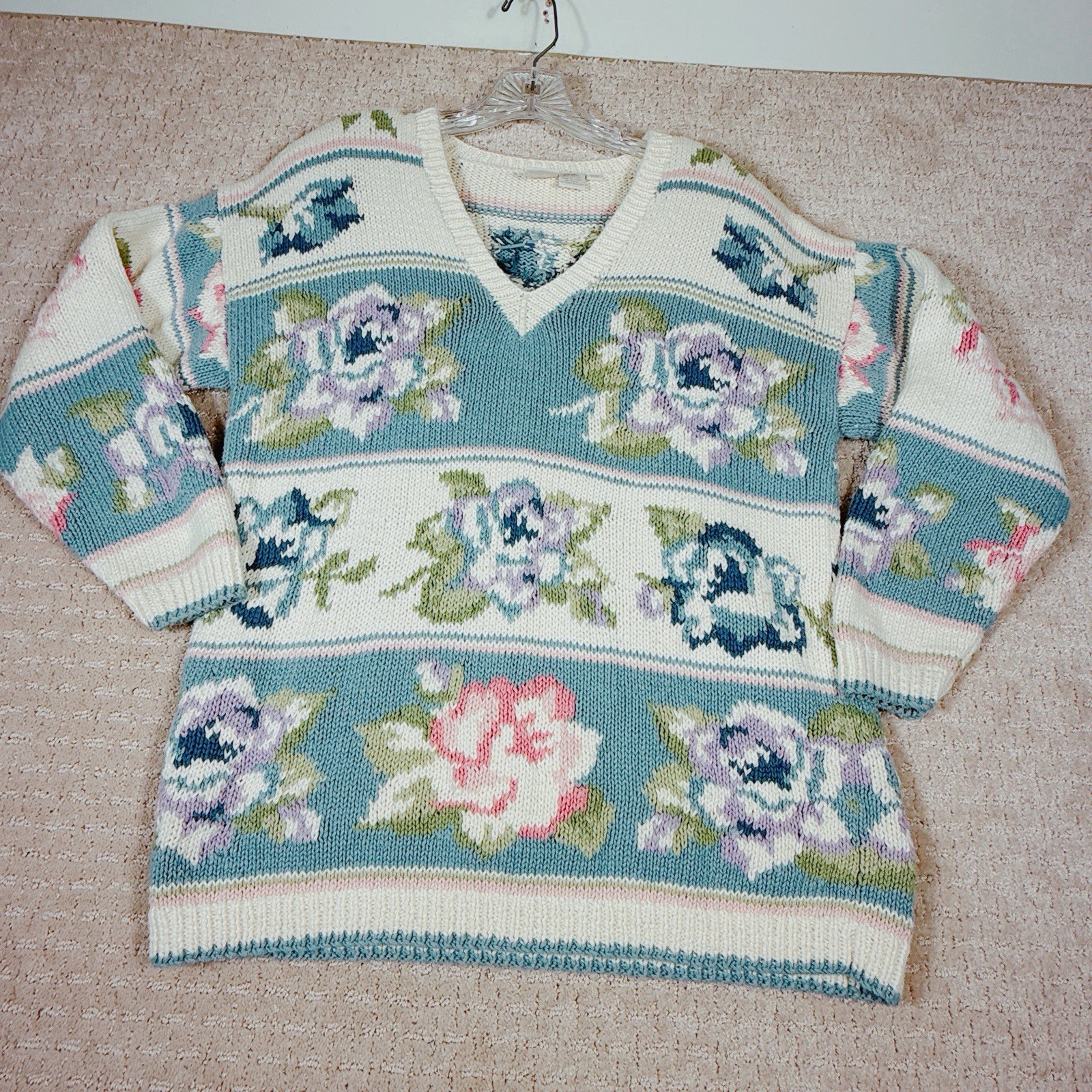 Vintage Clifford & Wills CW Sweater Women’s XS(measures M) Cottagecore Granny