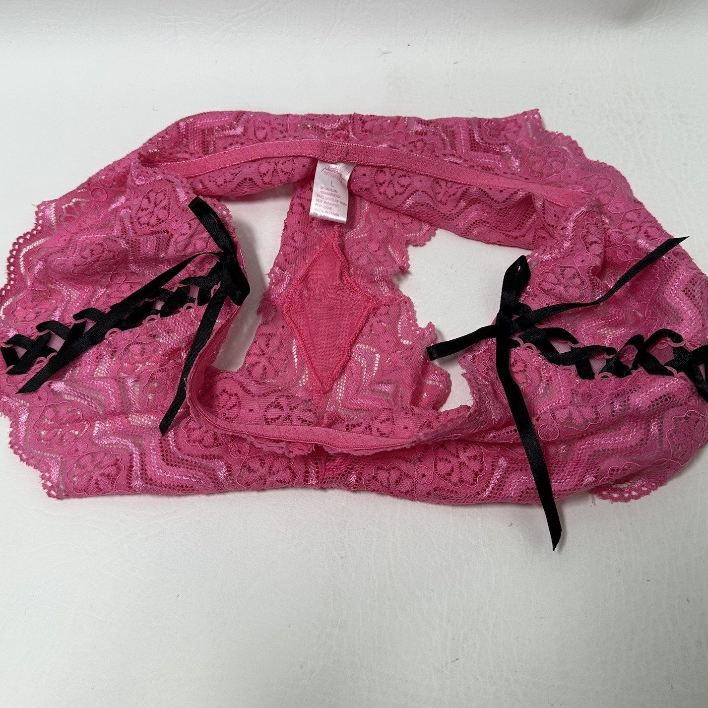 Vintage Y2K Native Intimates Lace Hipster Corset Panties Women’s Size Large 7
