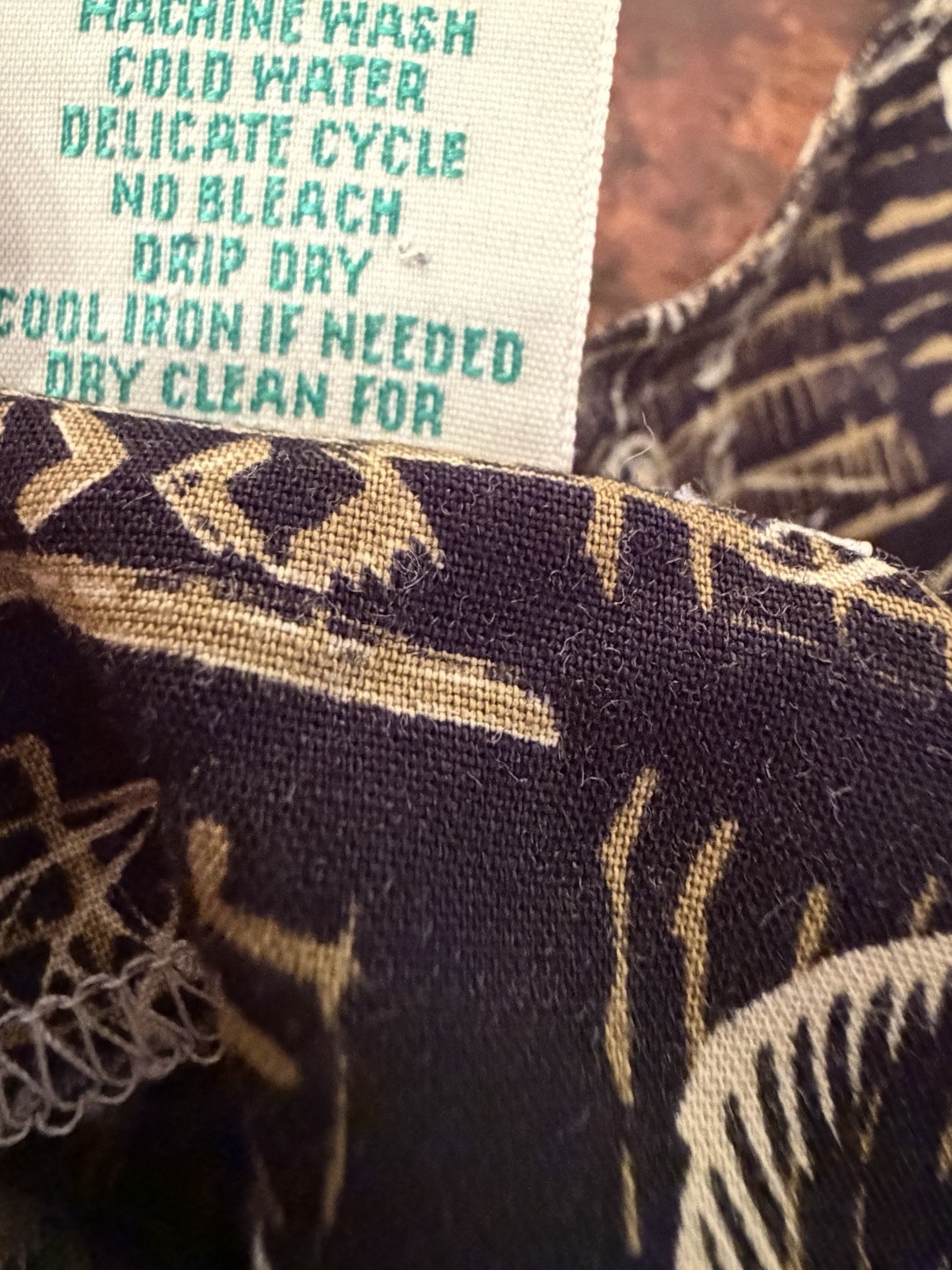 Vintage Reyn Spooner Hawaiian Sleeveless Dress Palm Trees & Pineapples Print XL