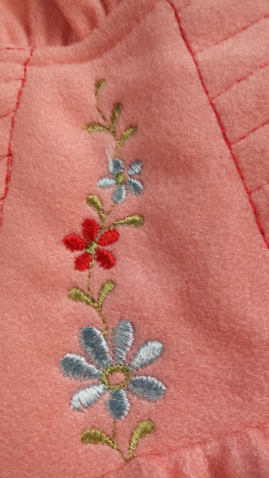 Vintage Lara Dee By Charm Women’s L Peach Pink Warm Zip Lounge Robe Housecoat