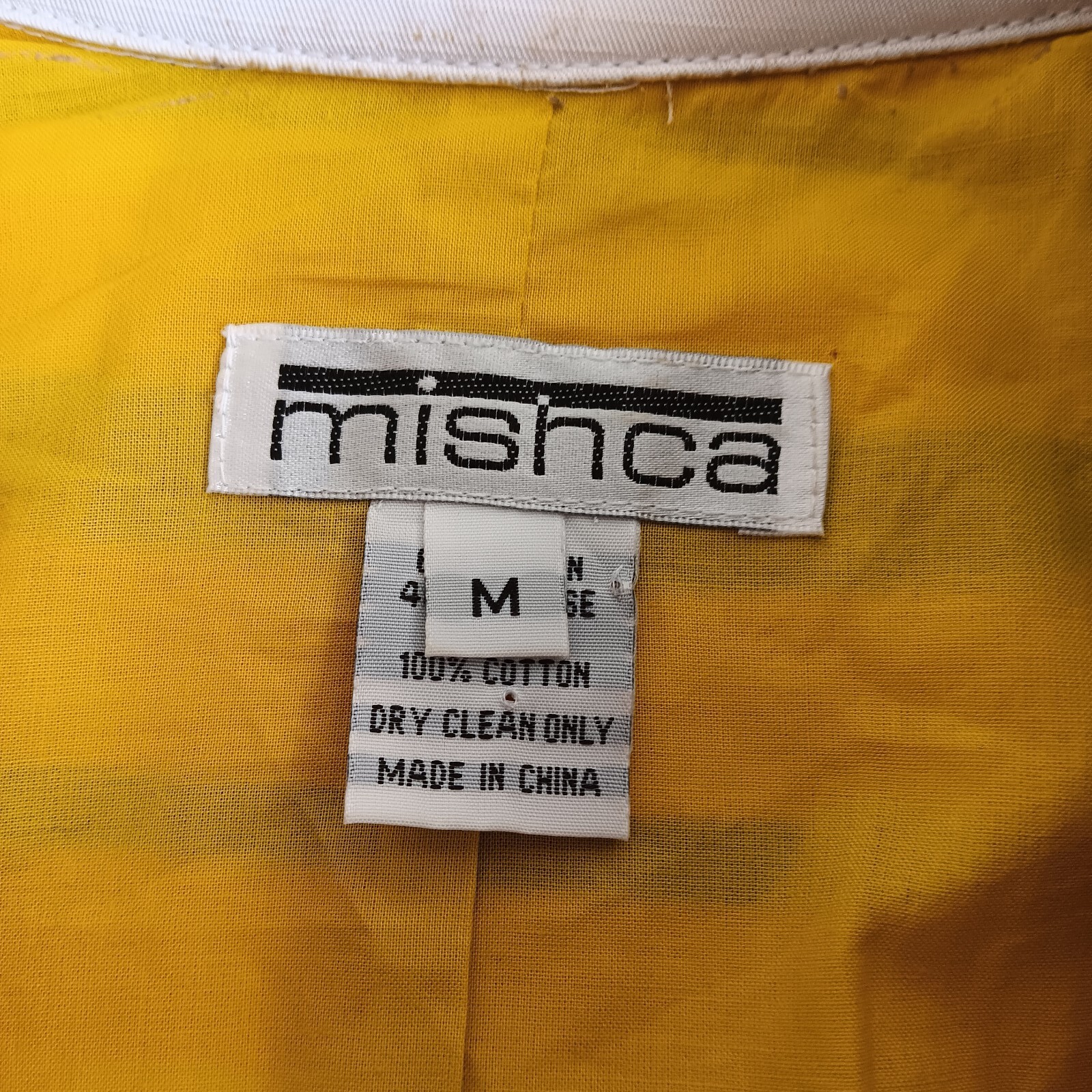 VTG Mishca Collared Rainbow Stripe Multi Color Full Zip Blazer Jacket Sz Large