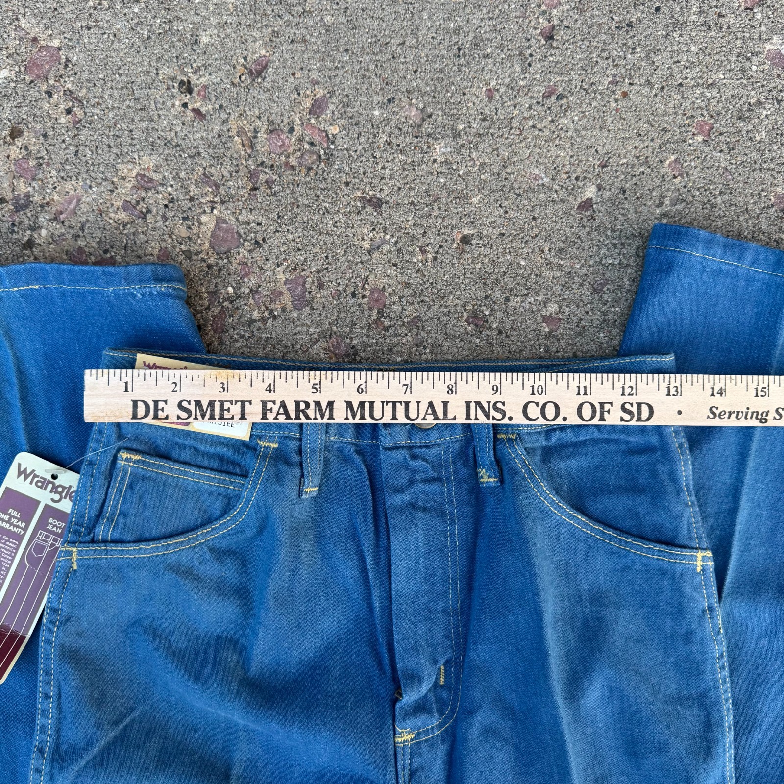 Vintage NOS Wrangler Rapid Transit Jeans USA Boot Cut 28 Womens 7M151EE Tags