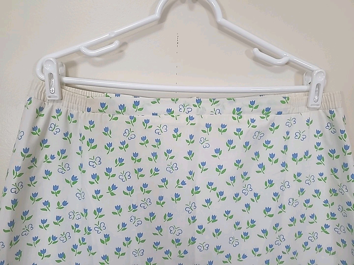 Vintage 60s 70s The Vested Gentress Skirt 36″ Waist Kentucky Derby Floral Horses
