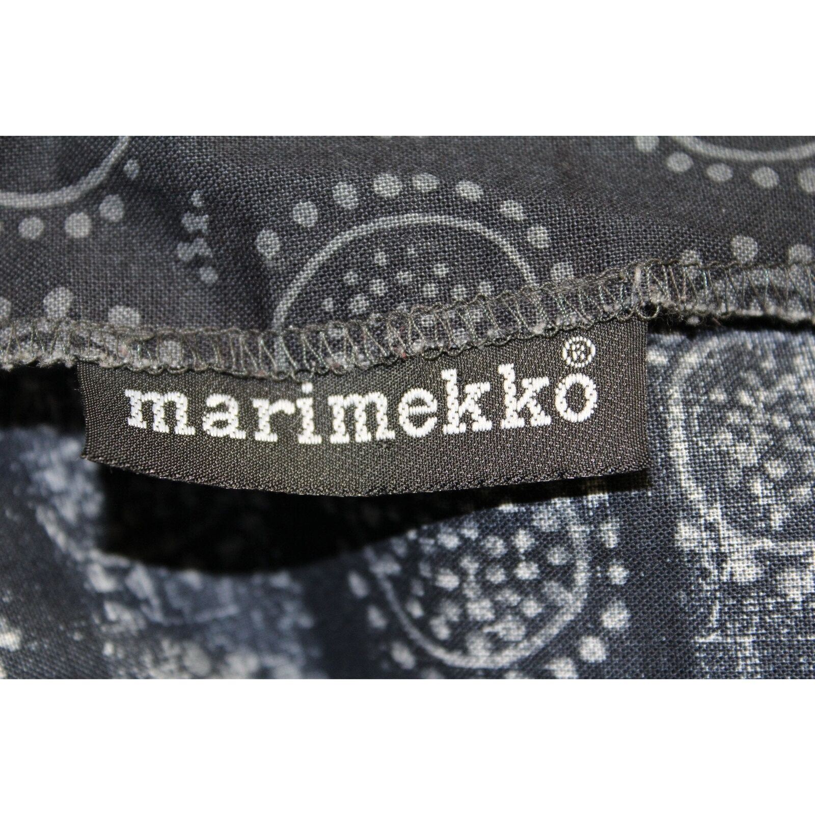 VTG 80s Marimekko Vuokko Nurmesniemi Takki Cotton Tent Dress Sz 38/10 44 Bust