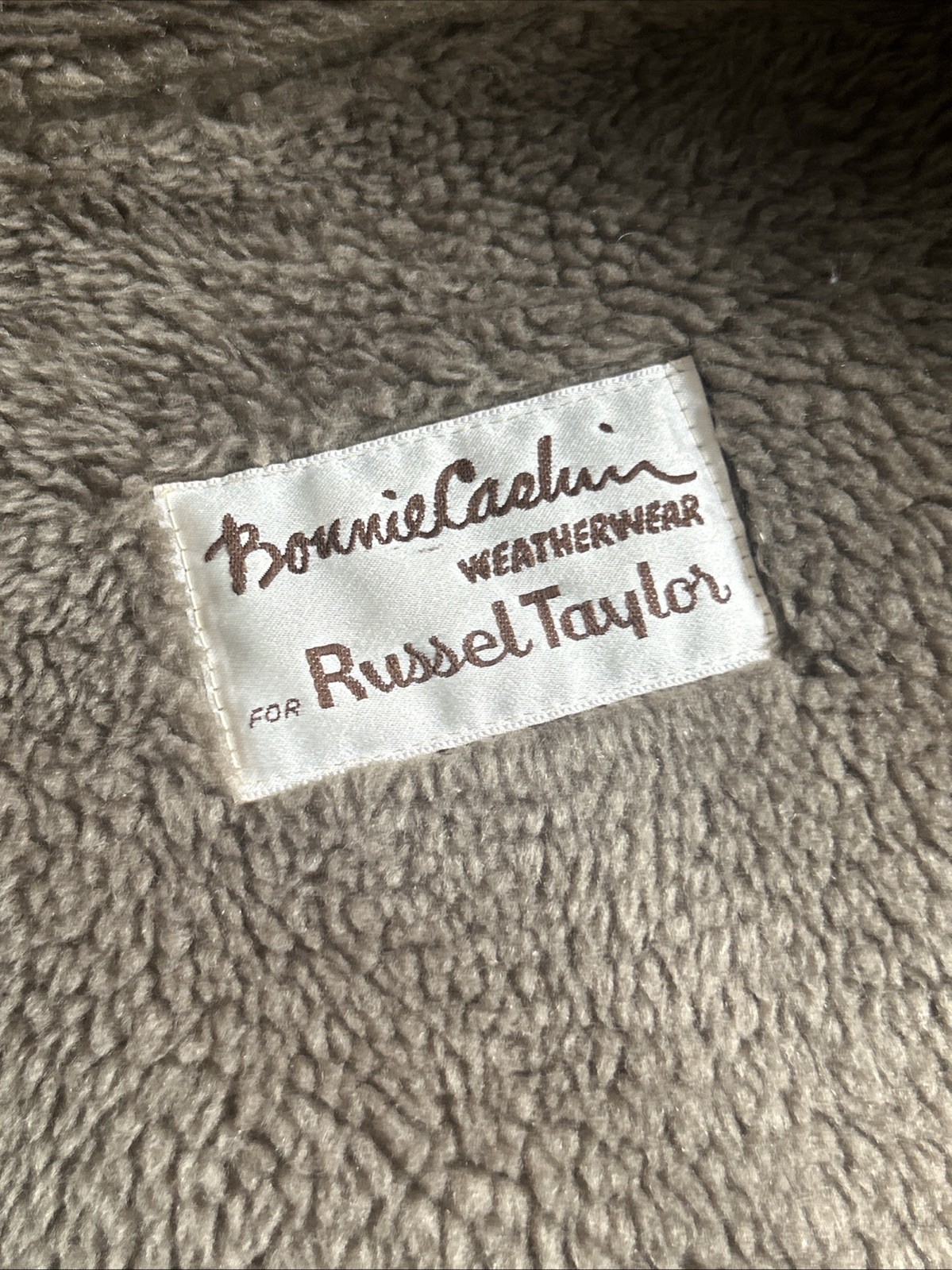 Vintage Bonnie Cashin Weatherwear For Russel Taylor Womens Coat Long Jacket 8