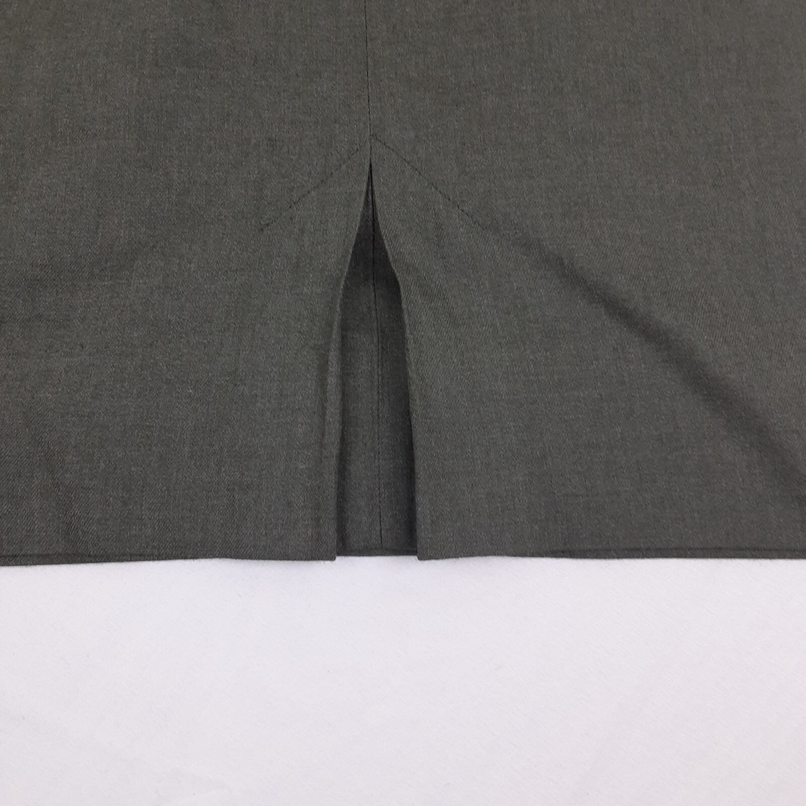 Koret Of California Skirt Adult 13 14 Green Zip Straight Vintage Dress Work