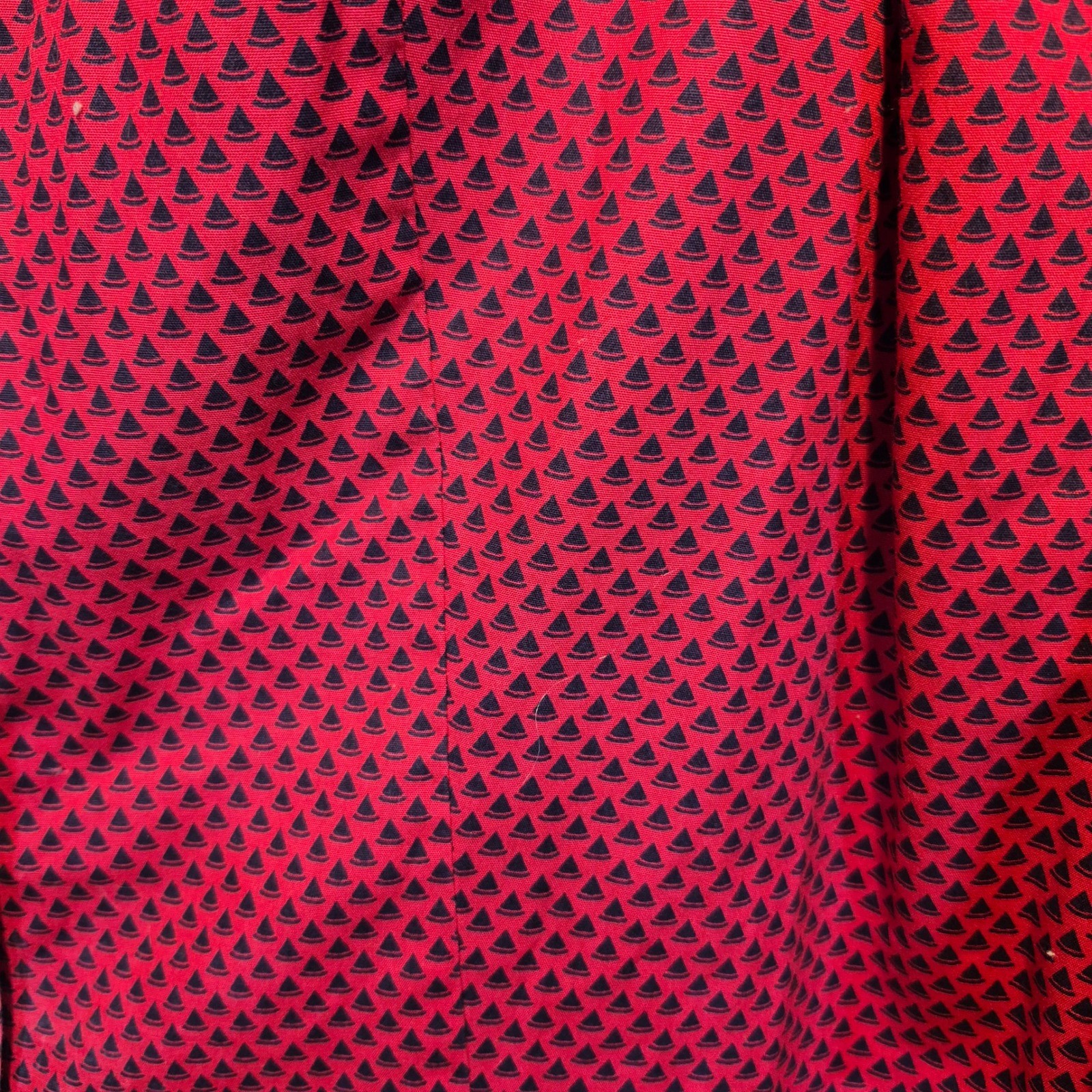 Talbots Top Sz 8 3/4 Sleeve Front Button Placket Nautical Preppy Old Money