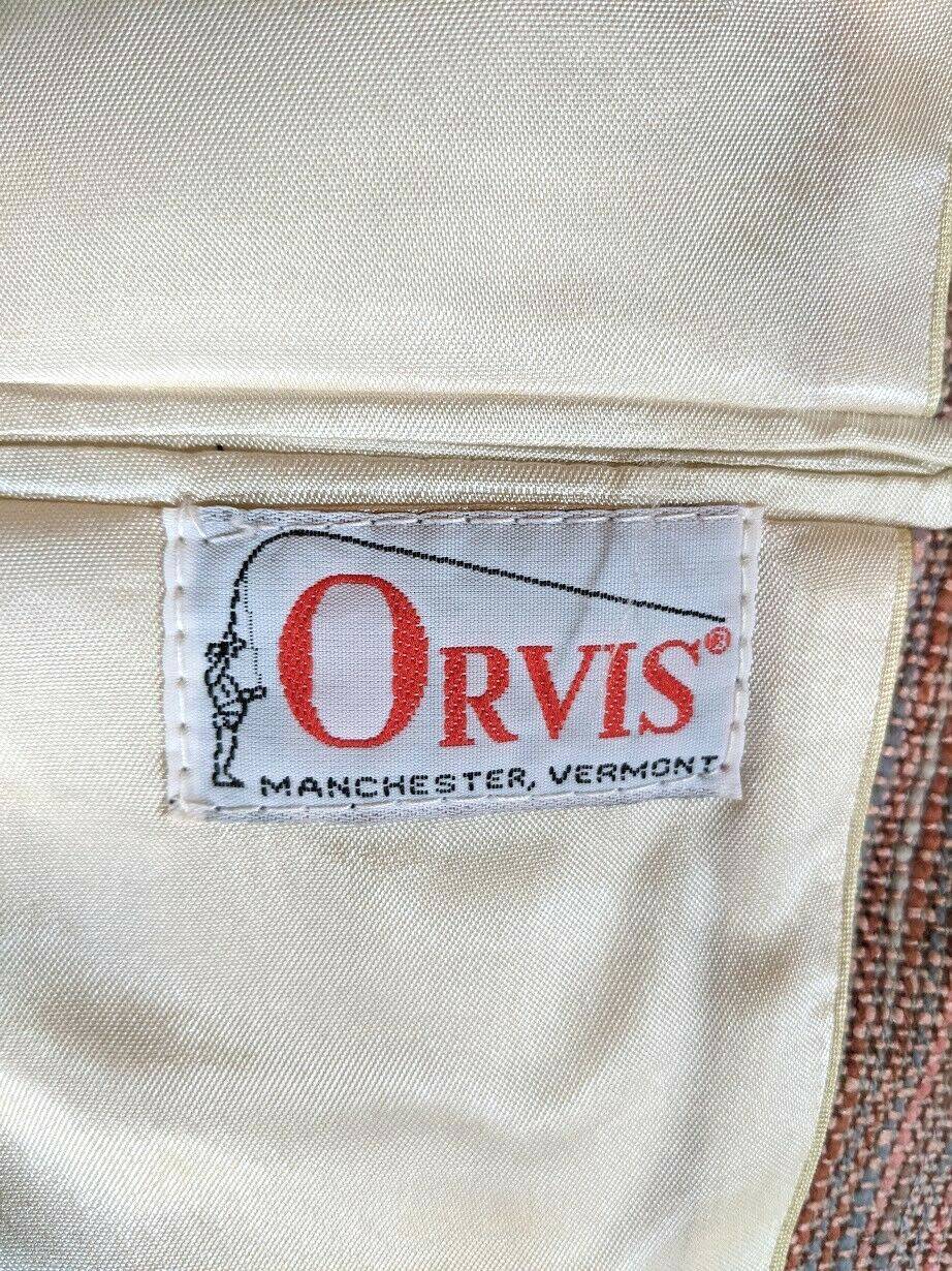 ORVIS Silk Dupioni Jacket Pastel Cropped Deadstock Sz XS S USA