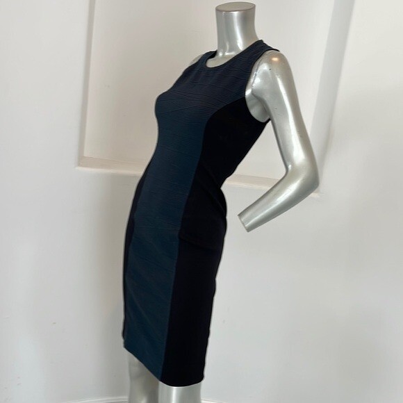 Versus Versace Body-con Sleeveless Color- block Dress Size IT 24/38 Vintage