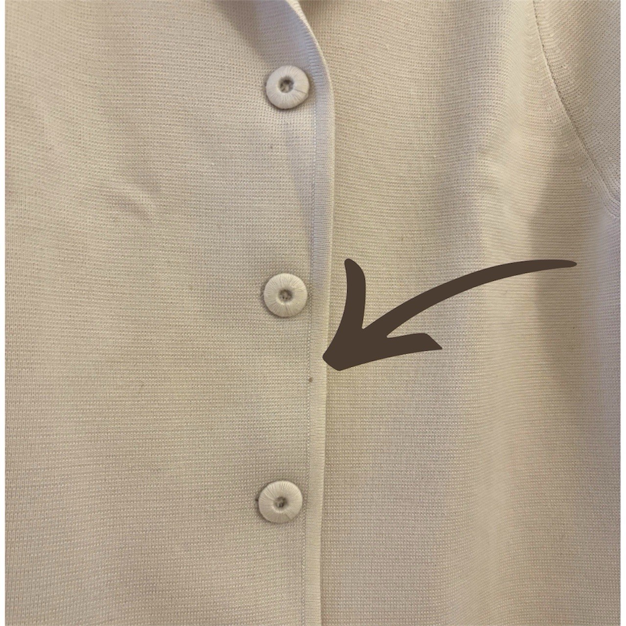 Vintage 1950s/60s Dorce for LeRoy Knitwear – Women’s size 12 beige knitwear set