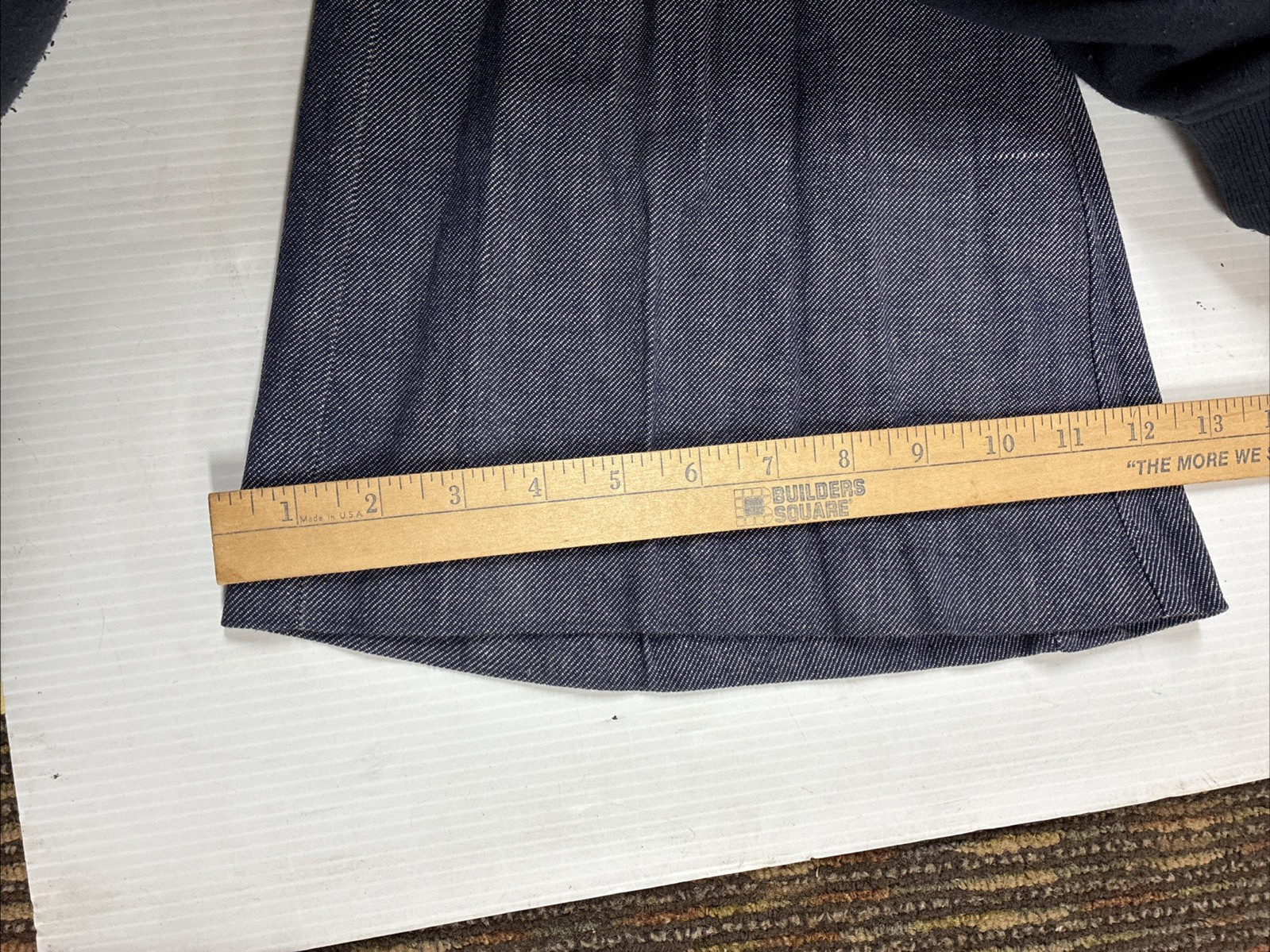 Vintage 1970s Junior’s by Vassar Blue Bell Bottom Pants Size 7