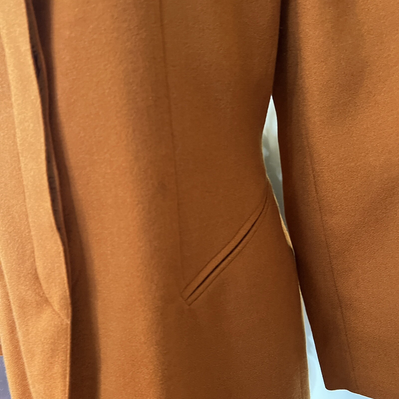 Harve Benard by Bernard Holtzman Vintage Orange Coat