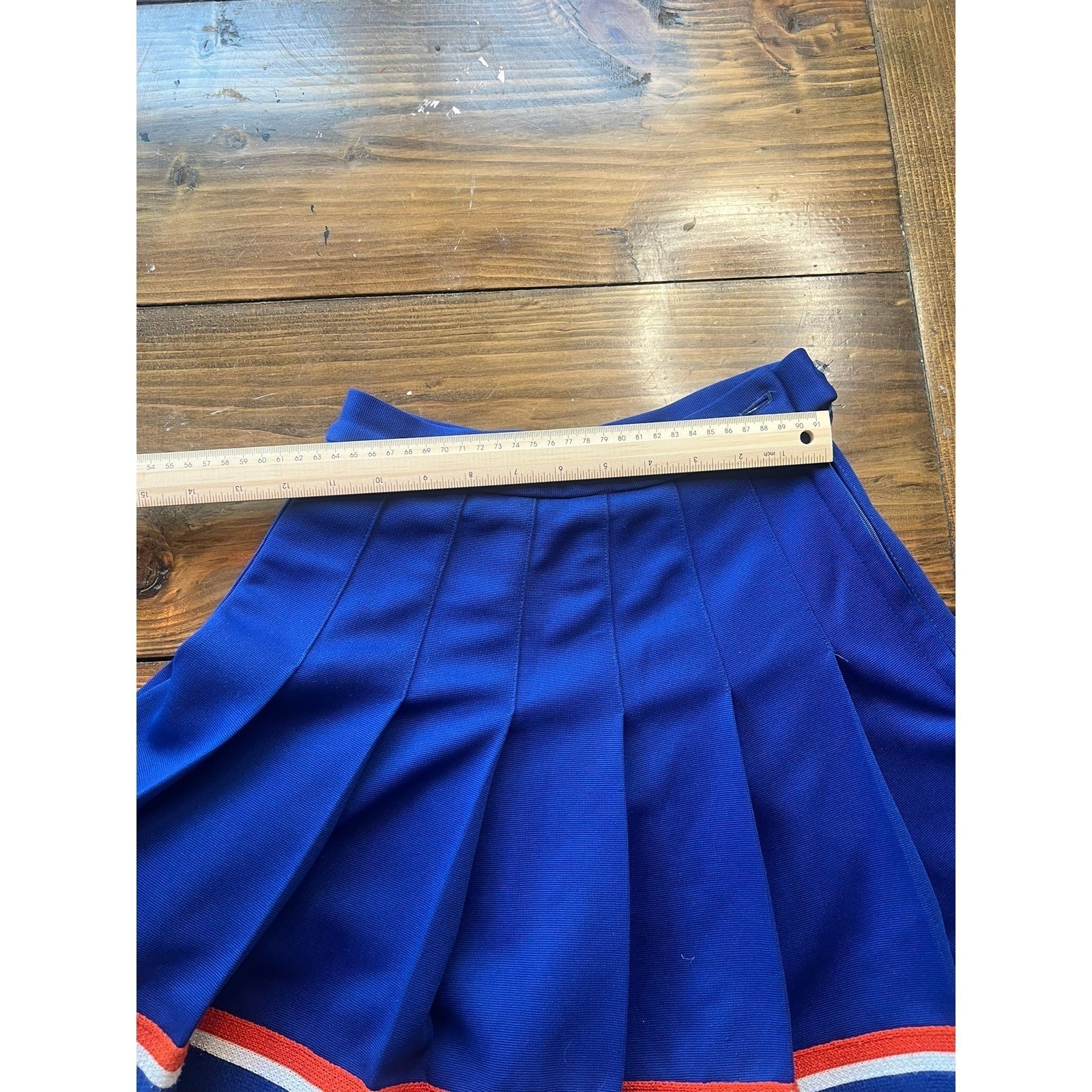 1950’s Vintage Kandel Royal Pleated Cheerleader Skirt Size 7