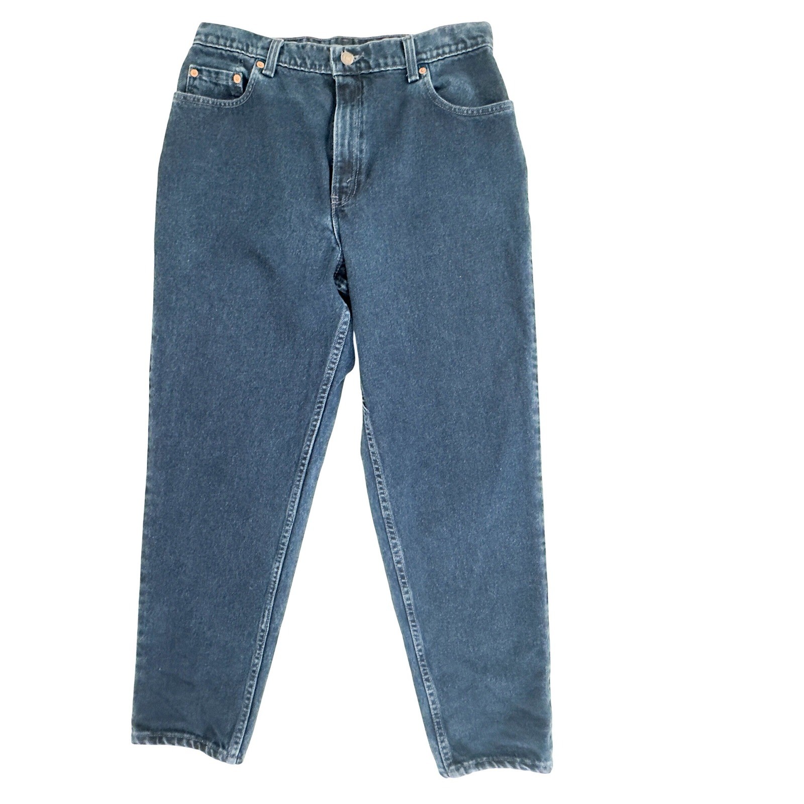 Vintage 90s Levi’s 551 Relaxed Tapered Leg Jeans Blue 100% Cotton 14 SHT