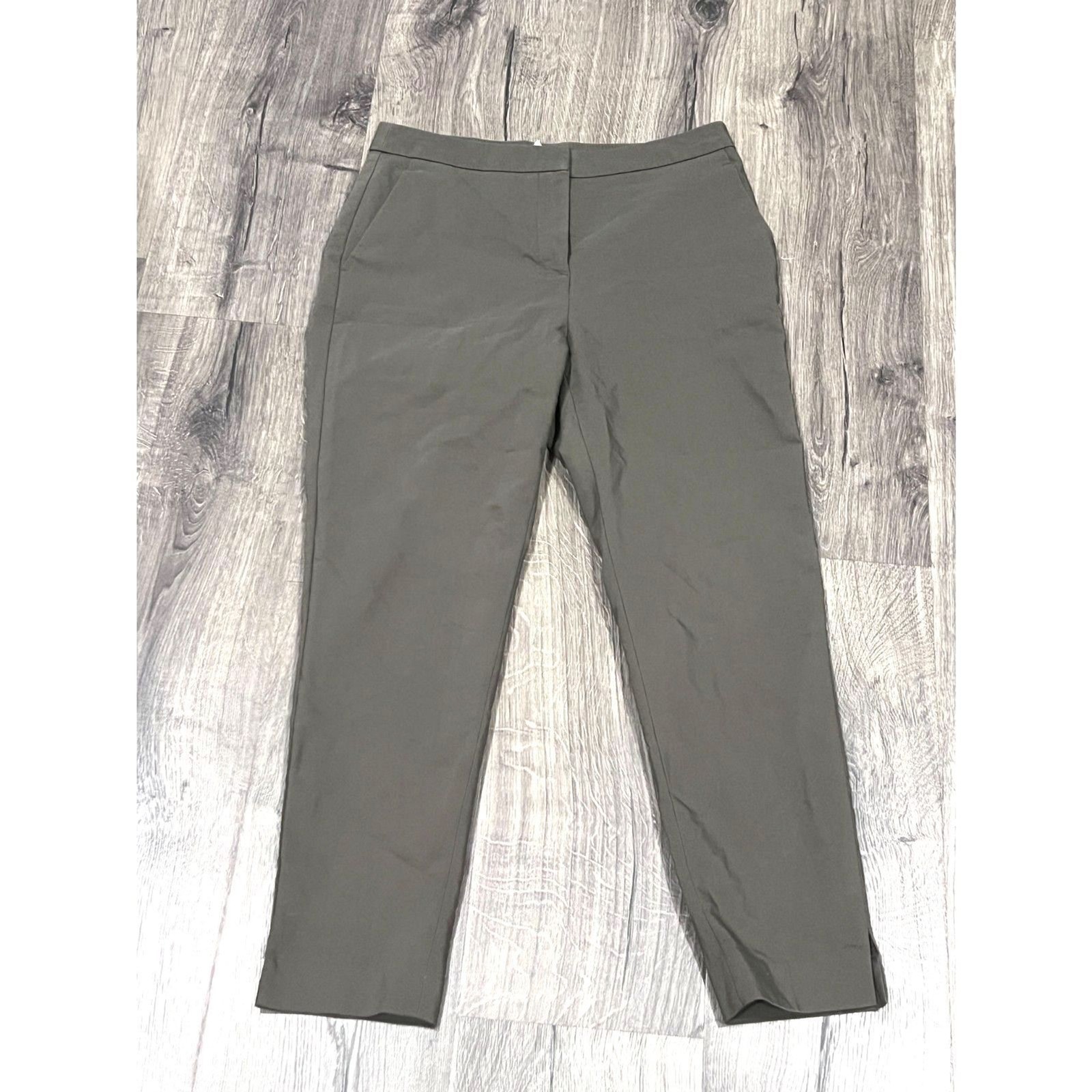H&M Womens Charcoal Gray Ankle Pants
