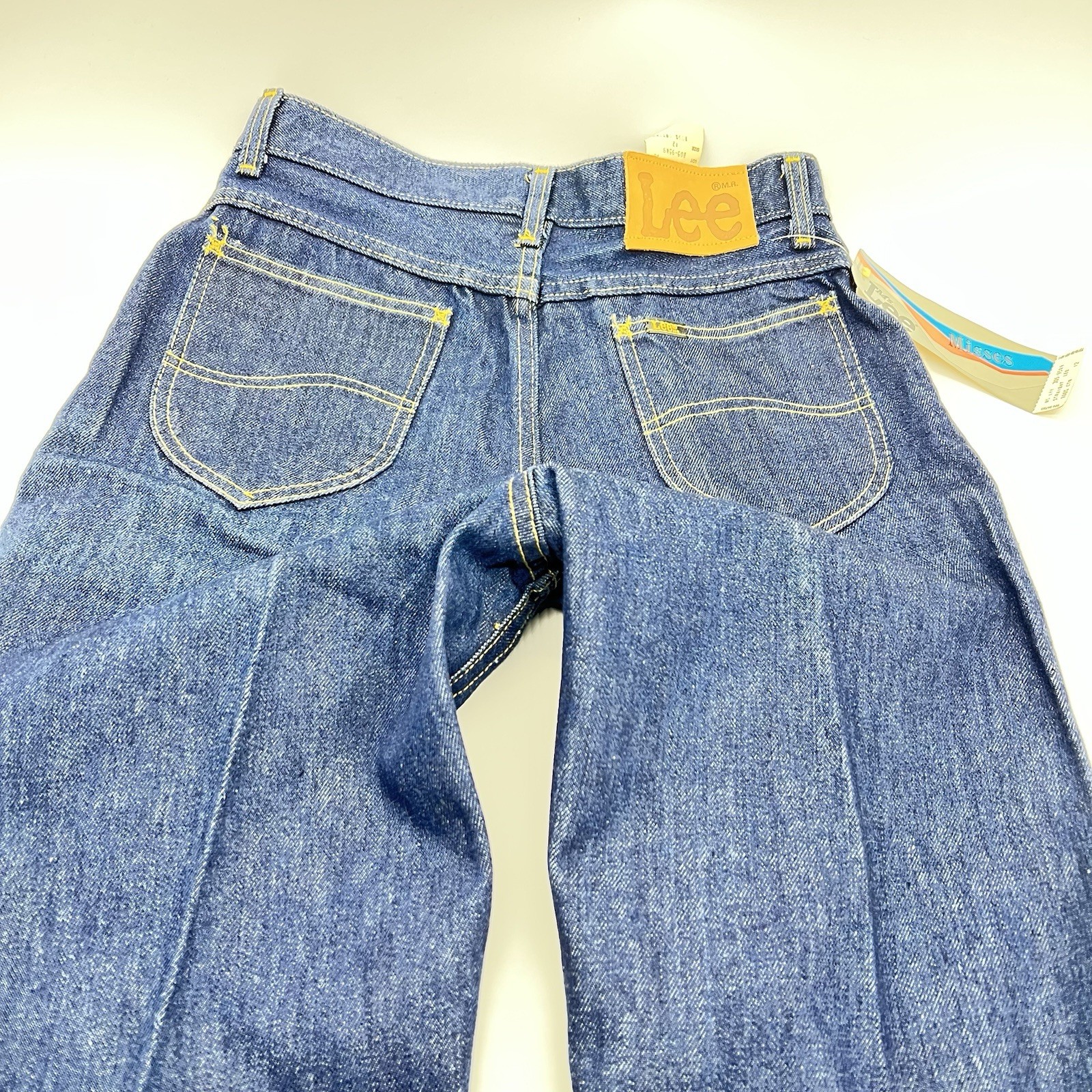 VTG 1970s Ms. Lee Riders Women’s Straight Leg High-Rise Jeans USA Made-Size 12