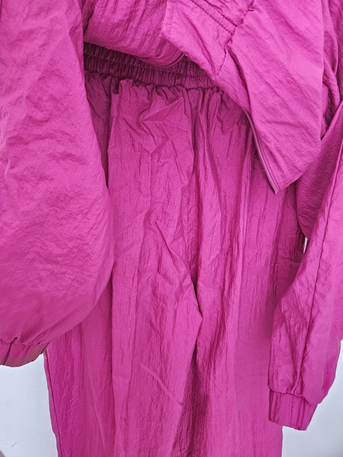 VTG LAURA KATHERINE Womens Adult Pink Track Suit Jacket Pants L