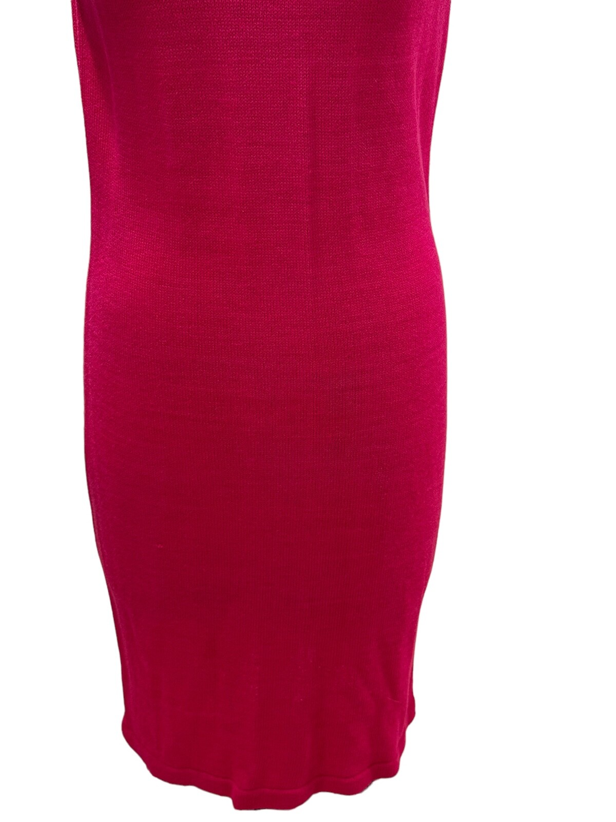 Vintage Nina Charles For Kasper ASL Pink Cotton Knit Dress Med.