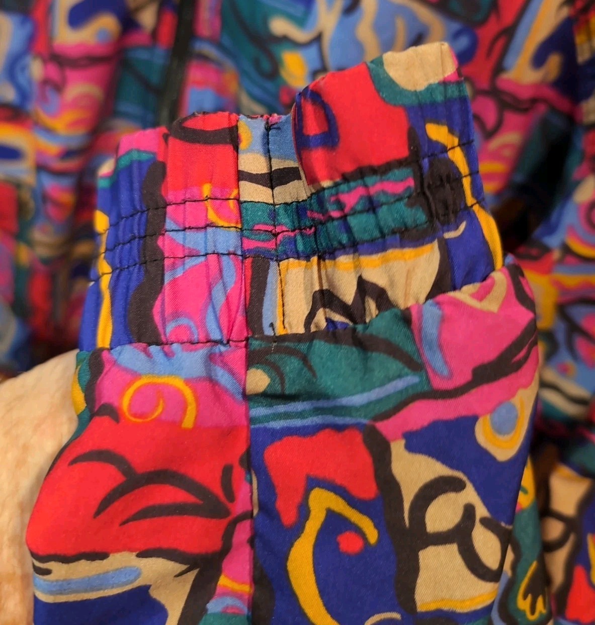 VTG Women’s Windbreaker| Jacket|80’s|Sports Wear| Abstract| Prince Tennis| Pink