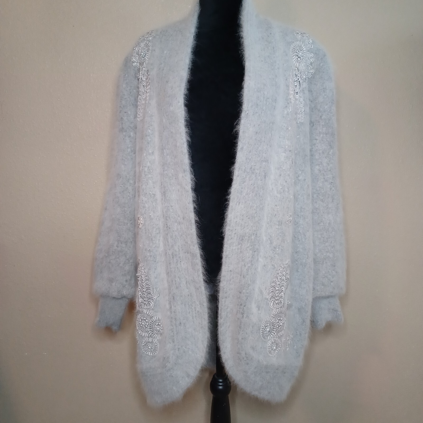 VINTAGE BELLDINI ANGORA SWEATER COAT