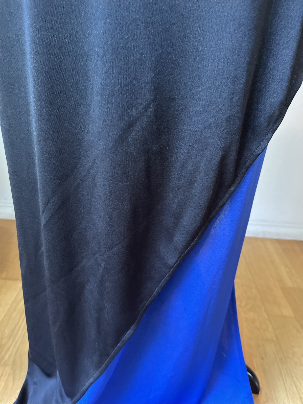 Vintage Climax By David Howard 70s Disco Colorblock Rhinestones Dress Size 5/6