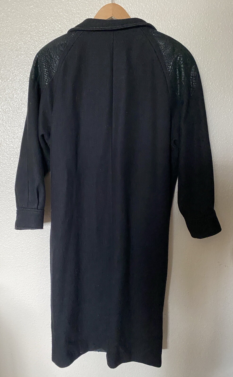 Vintage ILGWU Int Ladies Garment Workers Union Karizma Coat Snake Leather Sz 11