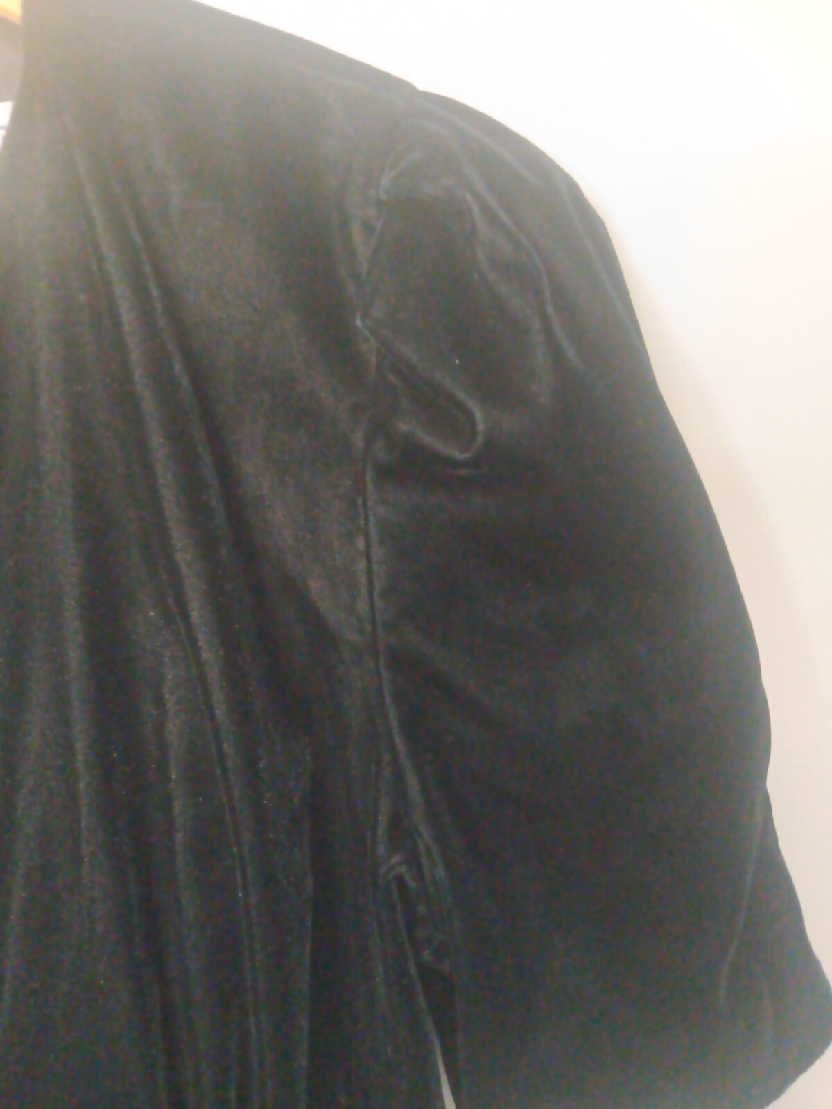Jessica Howard Vintage 80s Black Midi Velvet Evening Gown Dress Womens 8 NWT USA