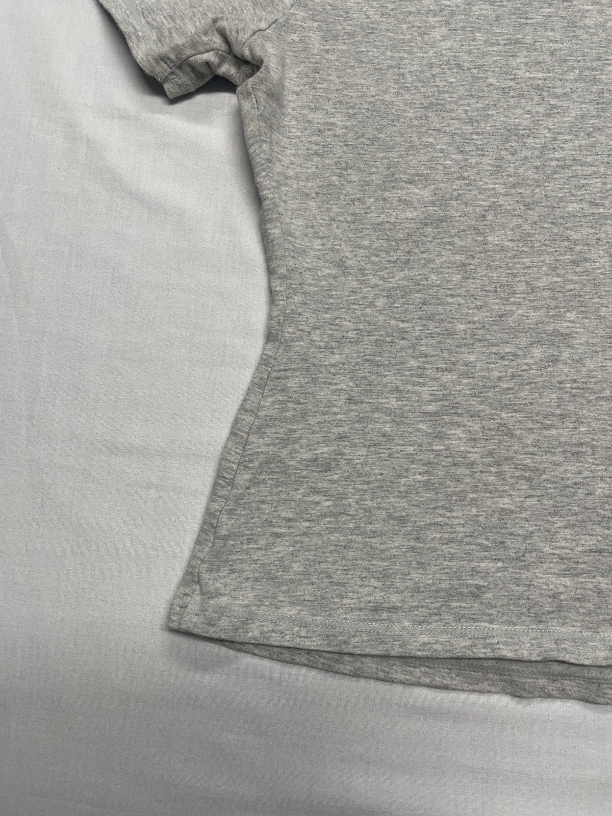SKIMS Cotton Jersey T-Shirt in Light Gray Size M Shapewear Athleisure Kardashian