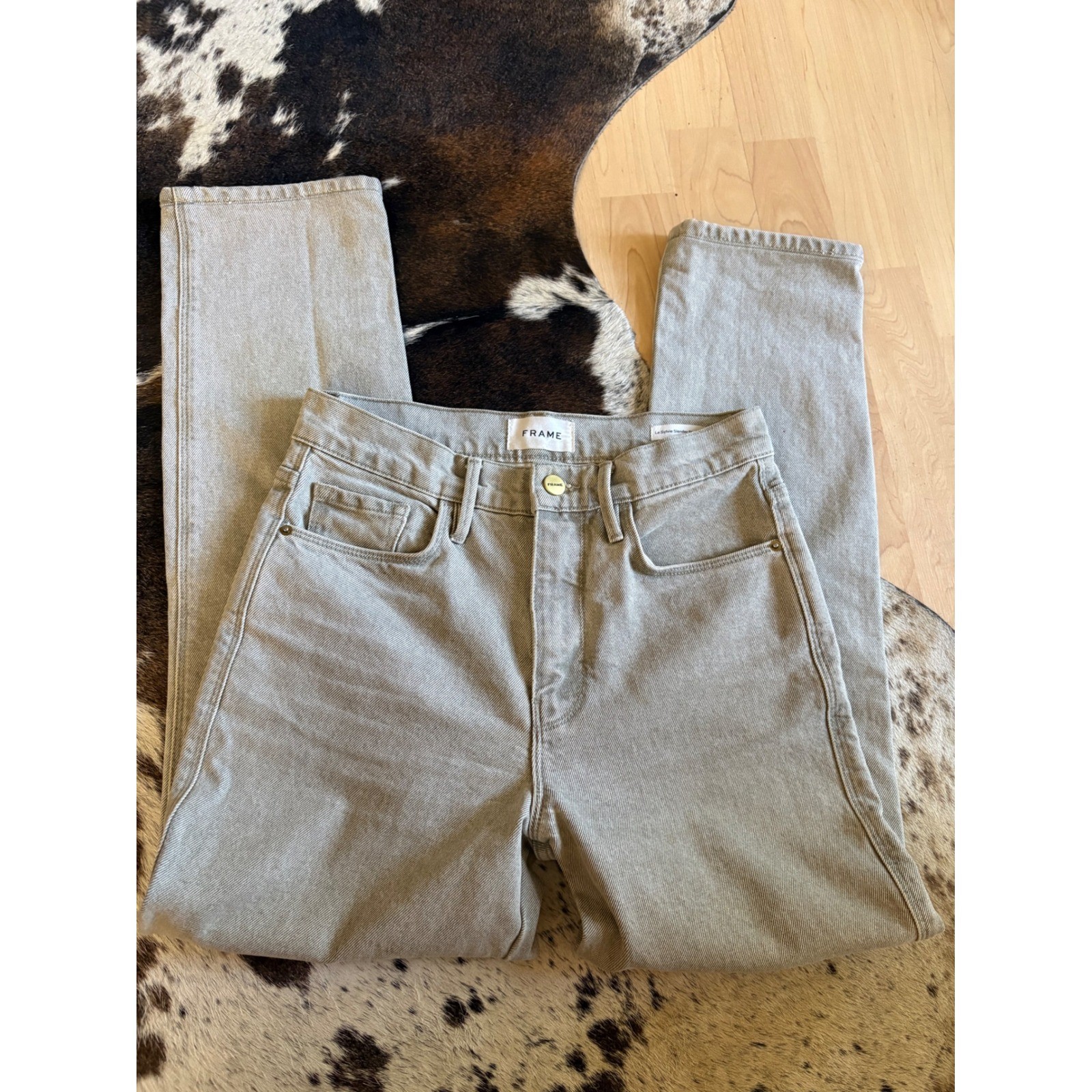 FRAME Le Sylvie Slender Straight Jeans Size 27
