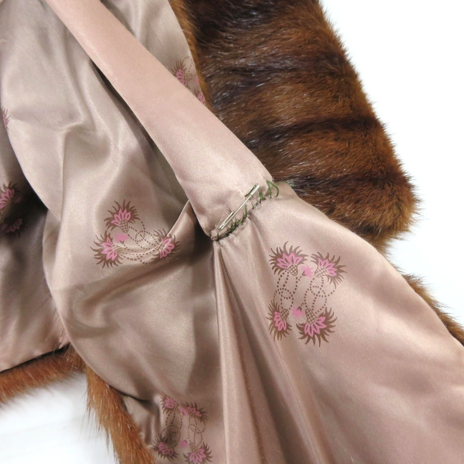 Long Fur Stole Cape Shawl Shoulder Wrap Sears Kerrybrooke Mink?