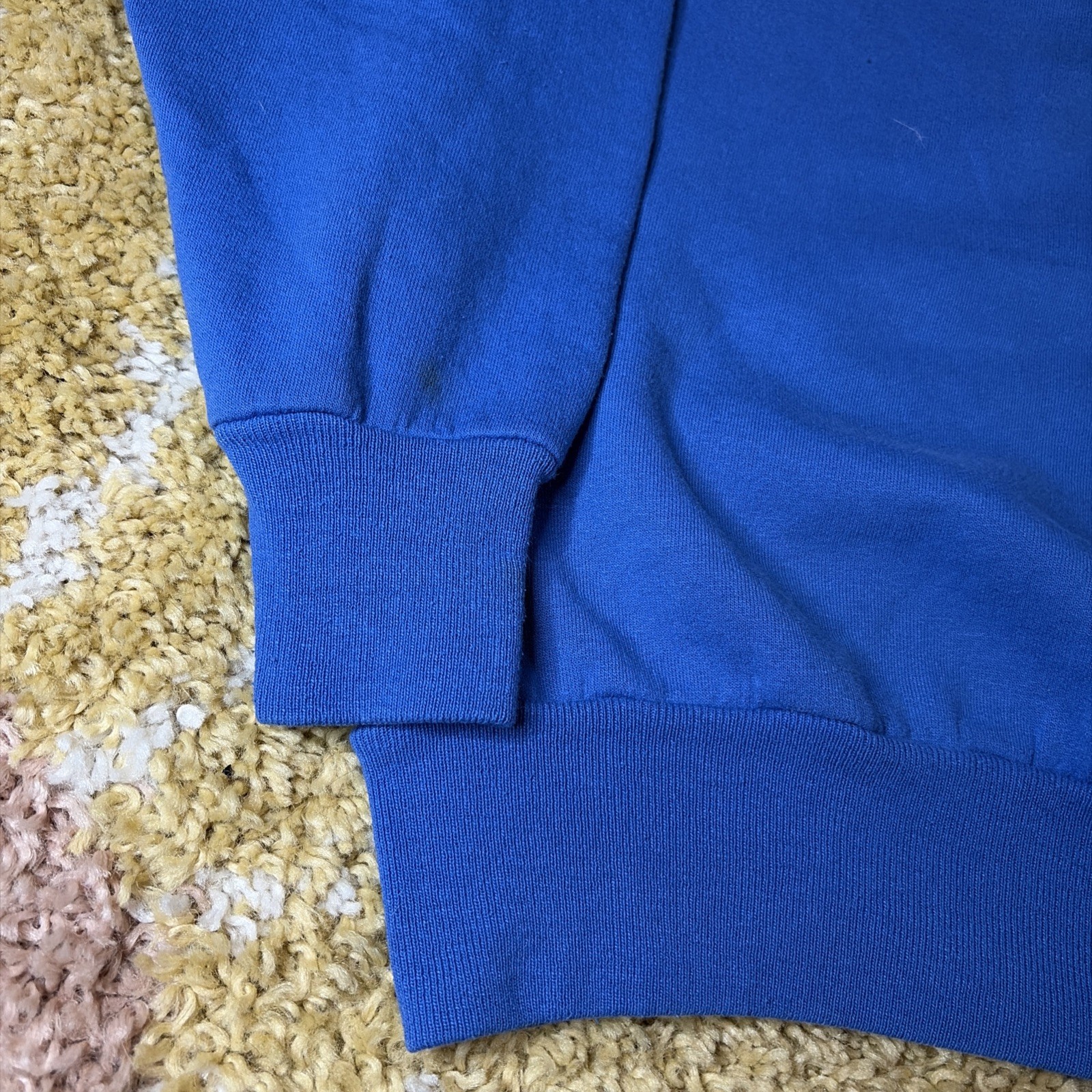 1990s Y2K Vintage Grandma Embroidered Humorous M&C Double Collar Crewneck L