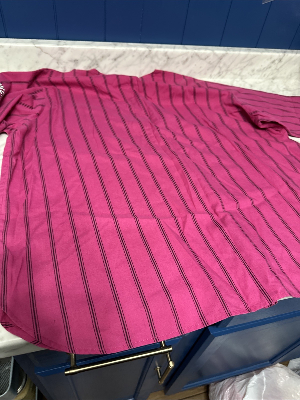 ESLEEP Boxer Pajamas VINTAGE 90s Baseball 12” = +45 Great Condition Large Pink