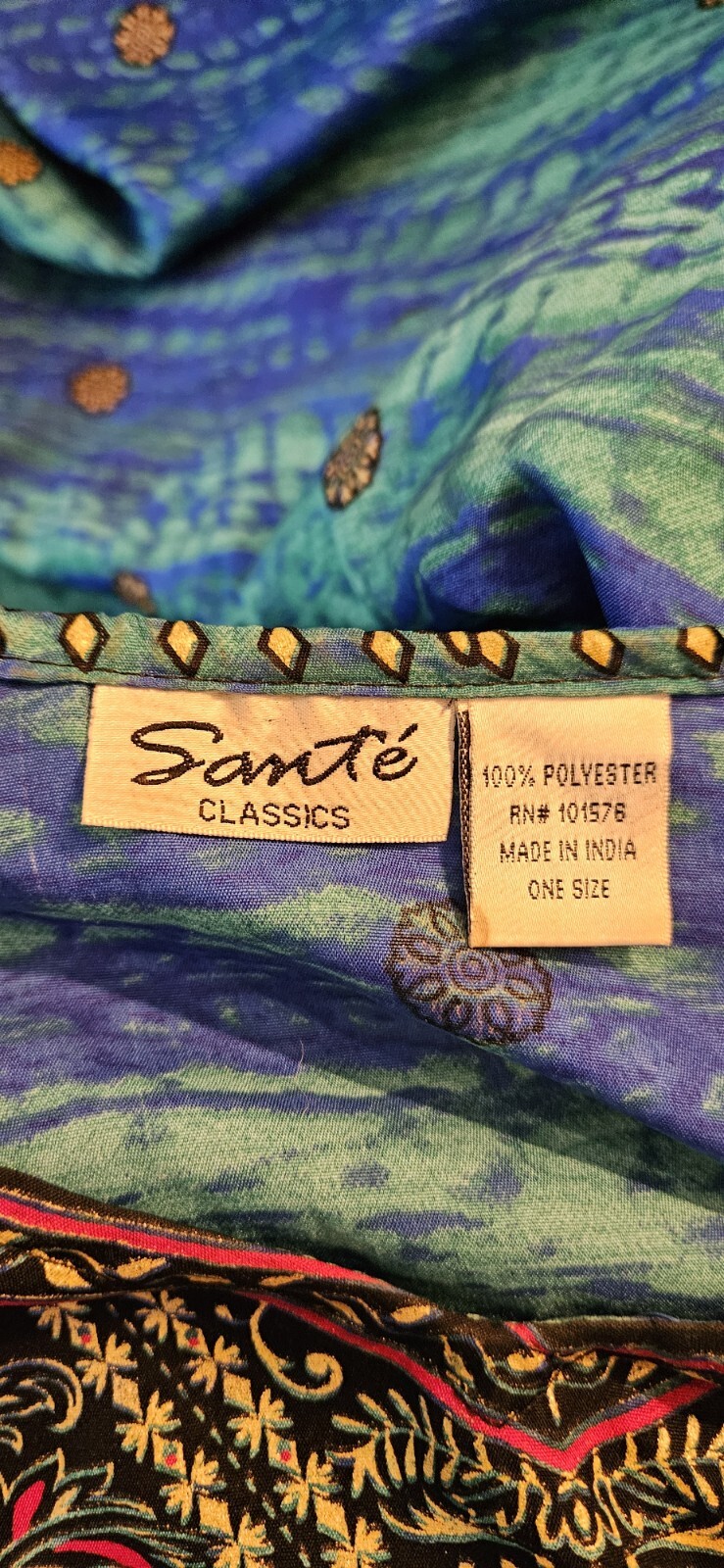 Vintage Santè Classics Caftan As Is