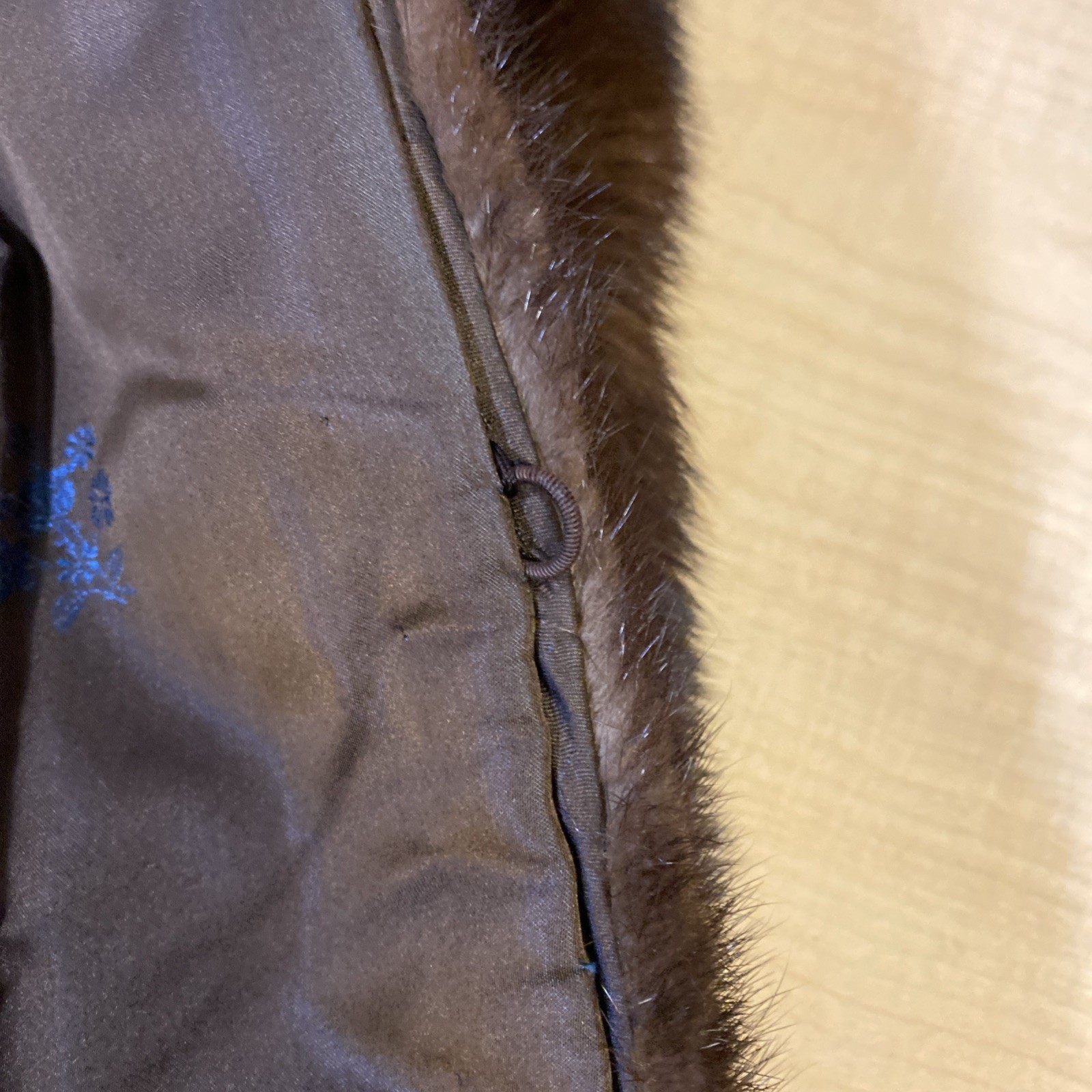 Vintage Arthur Stock Mink Stole Cape Slight Damage!