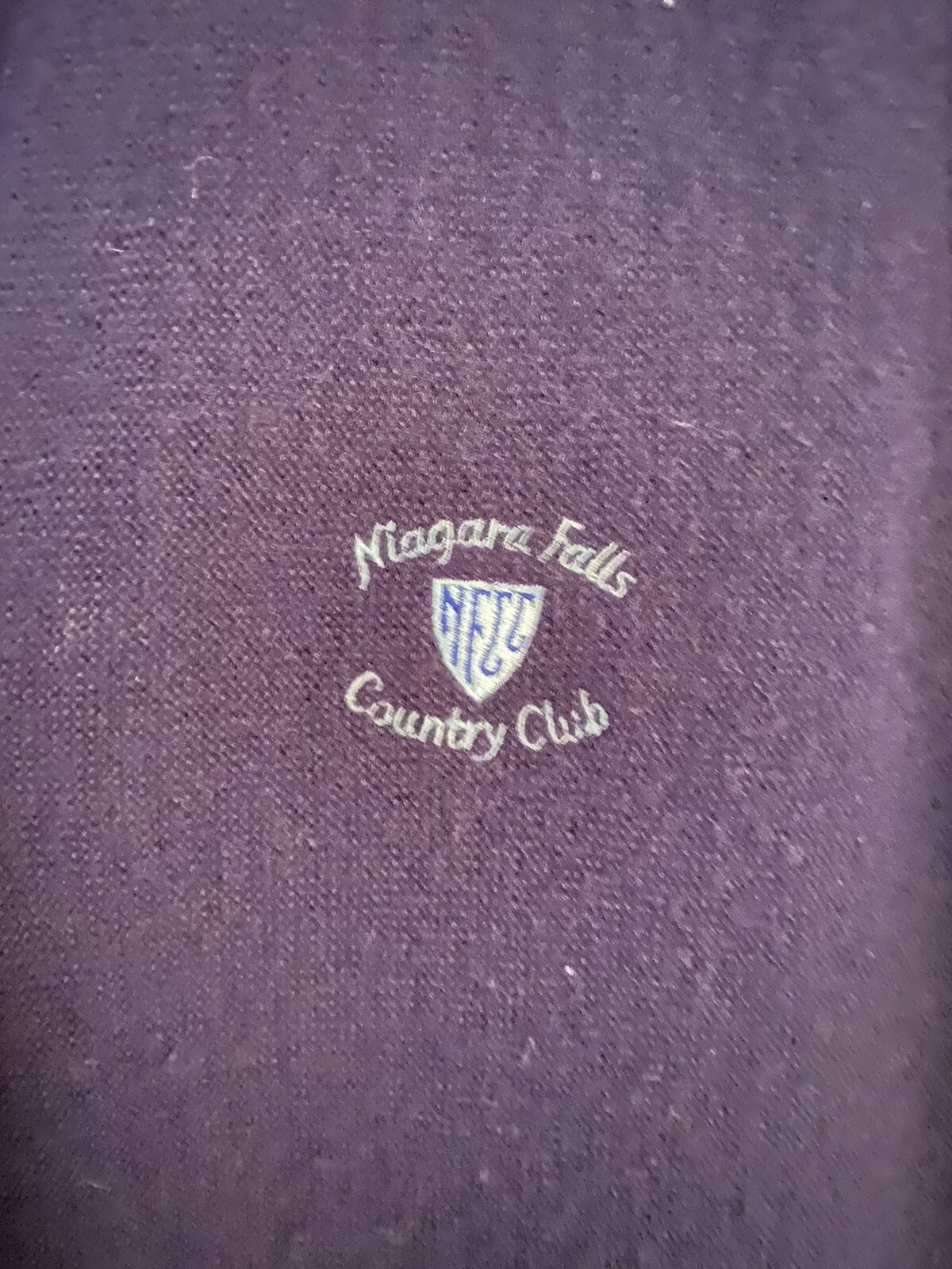 Vintage Lady Pickering Cardigan Sweater Niagara Falls CC Womens L