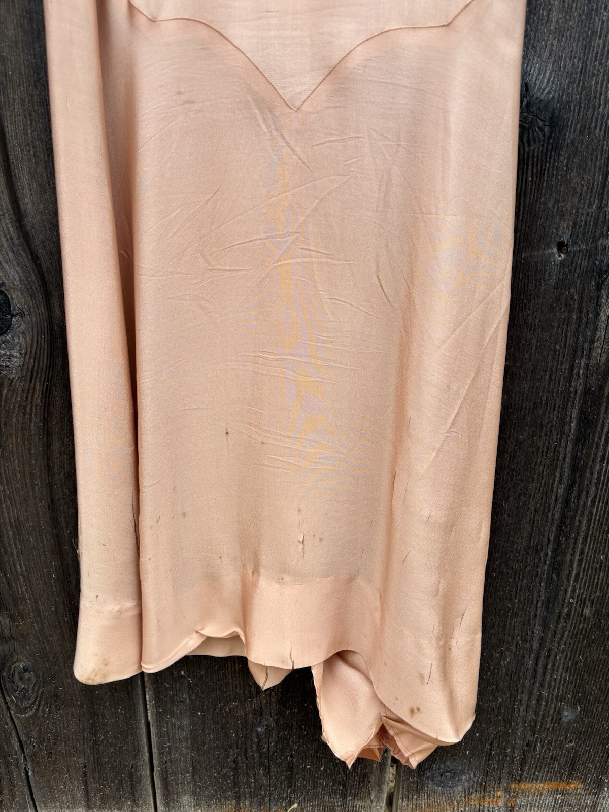 Vtg 20’s/30’s Silk 3 Piece Set Shattering Throughout For Study Or…