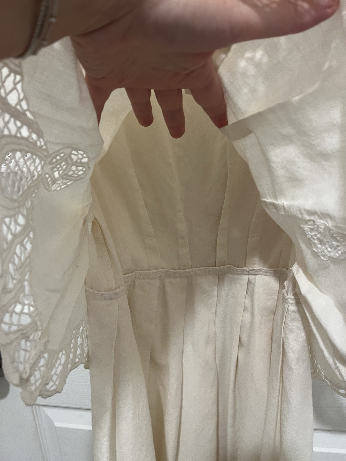 Vintage Plaza South 1980s Romantic Victorian Revival Dress Size 10