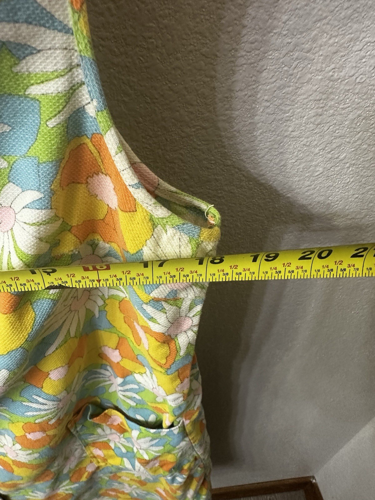 60’s Vintage Floral Women’s Dress Medium -please read description details