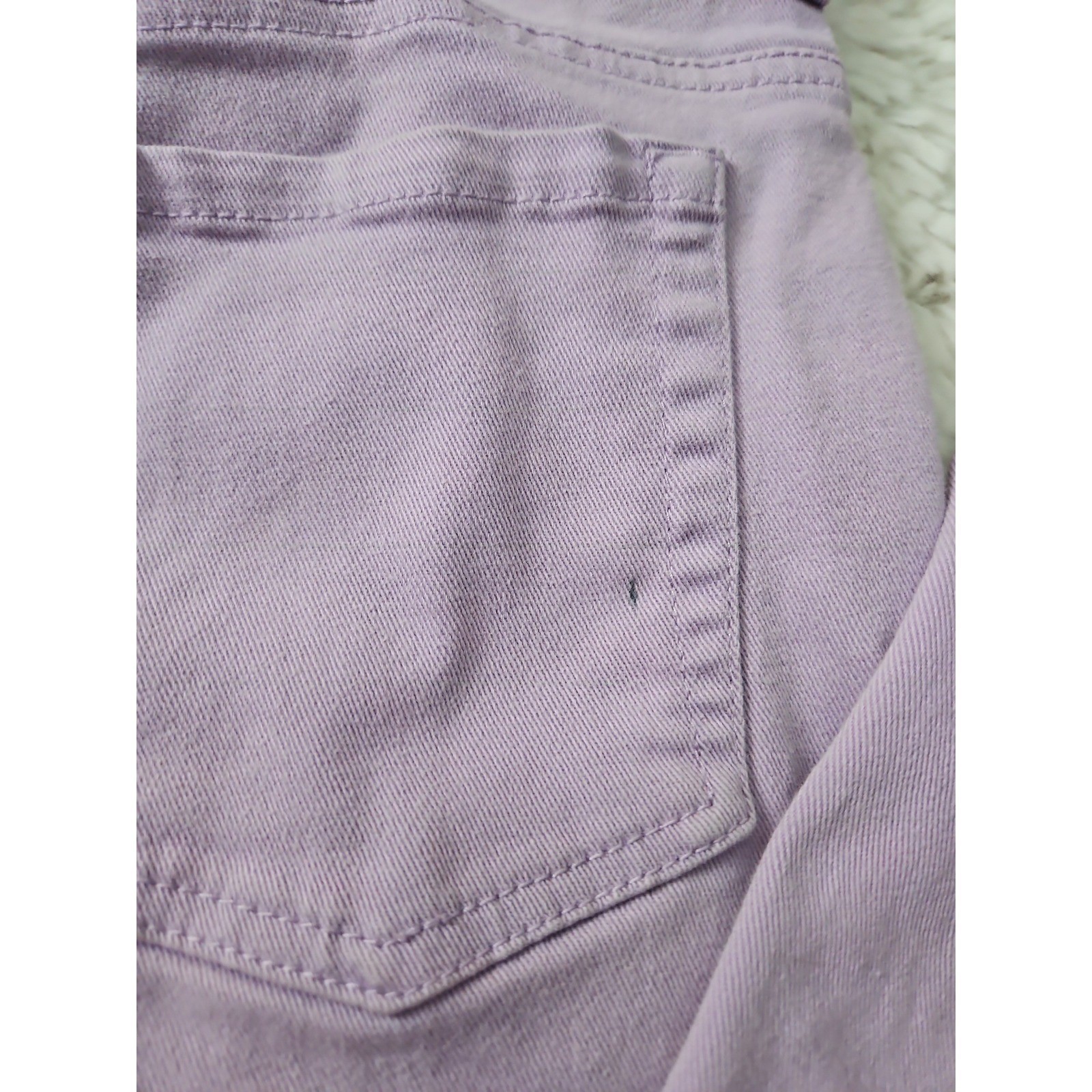 Gloria Vanderbilt Amanda Classic Tapered Jeans Lavender Purple Petite Size 12P