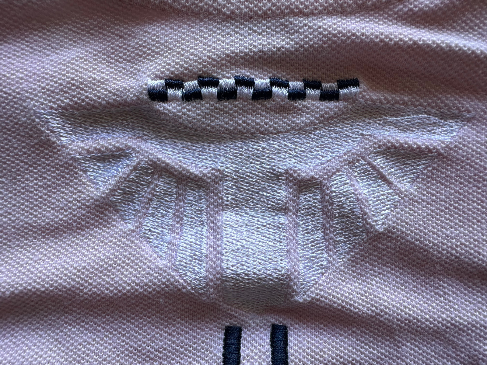 Vintage 1990s Jamie Sadock Pink Cotton Embroidered Cropped Top Size M