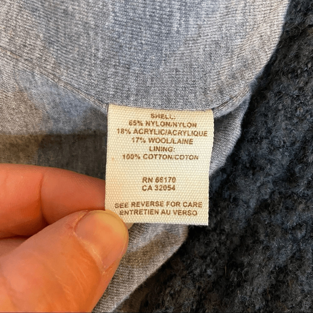 We The Free grey bomber jacket size large