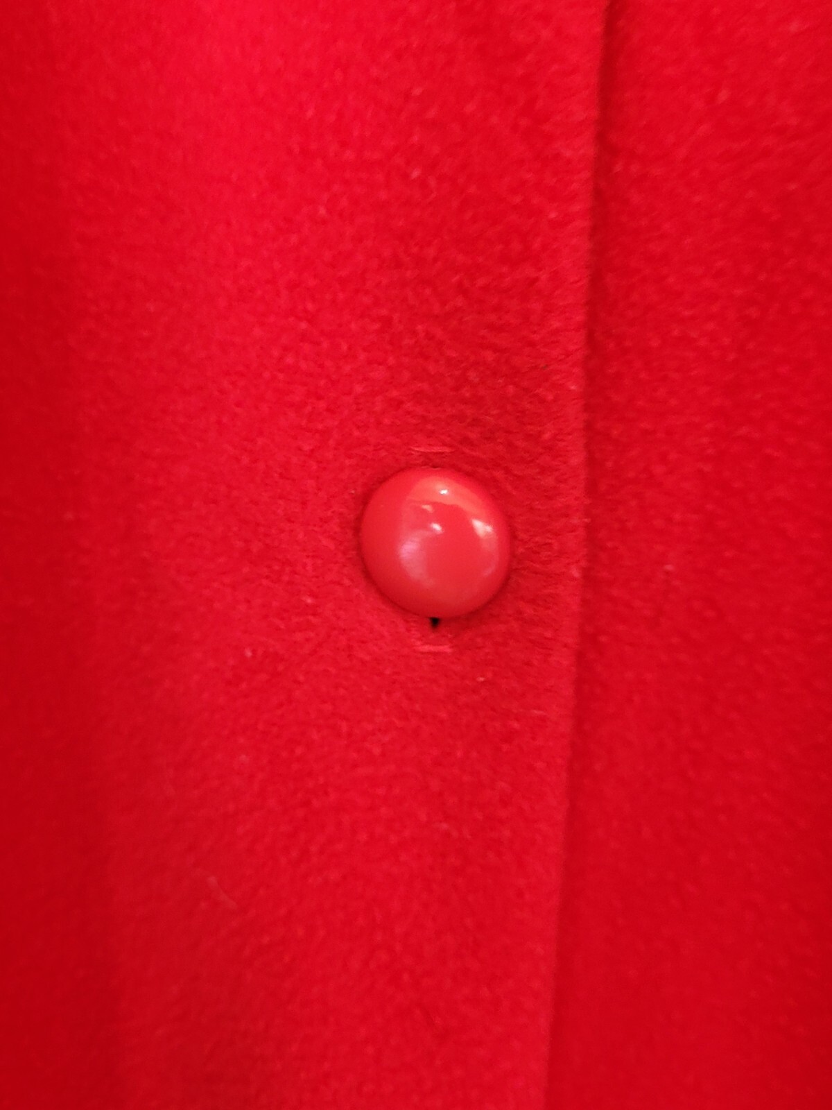 Lorraine Robe Womens S Red Vintage Flannel Maxi Lace Trim Full Button Pocket