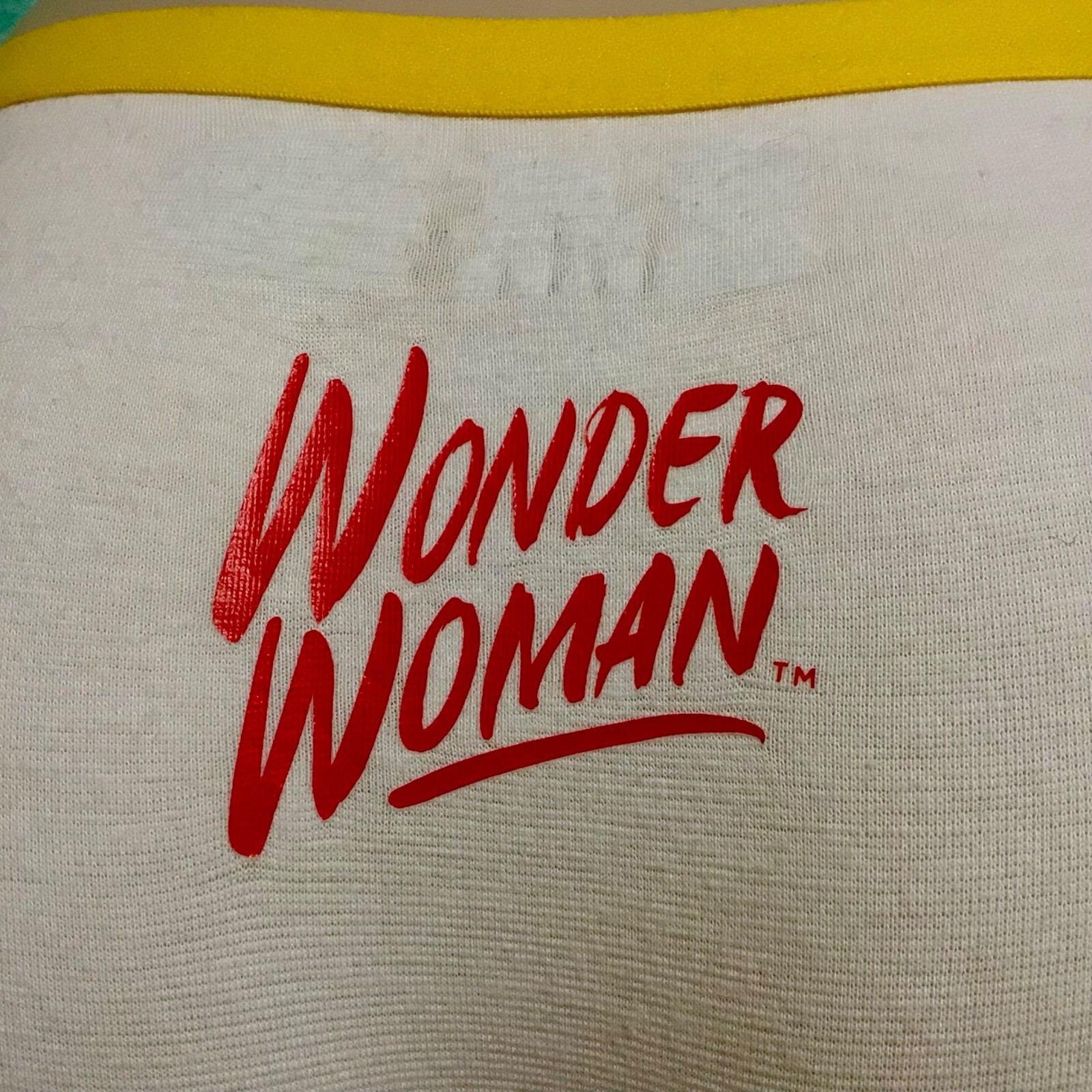 2Pc Lot Wonder Woman Panties Bikini Thong Panty SMALL Sweet Teen Girl Lingerie