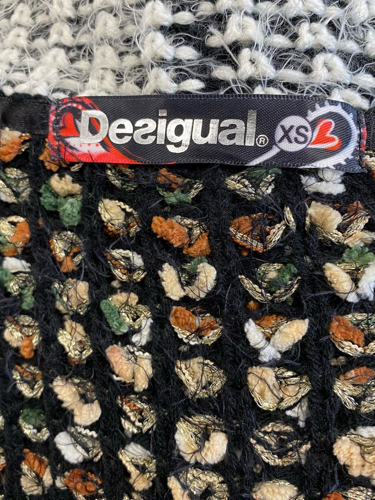 DESIGUAL WOMEN’S SWEATER WOMAN JUMPER VINTAGE JHD11598