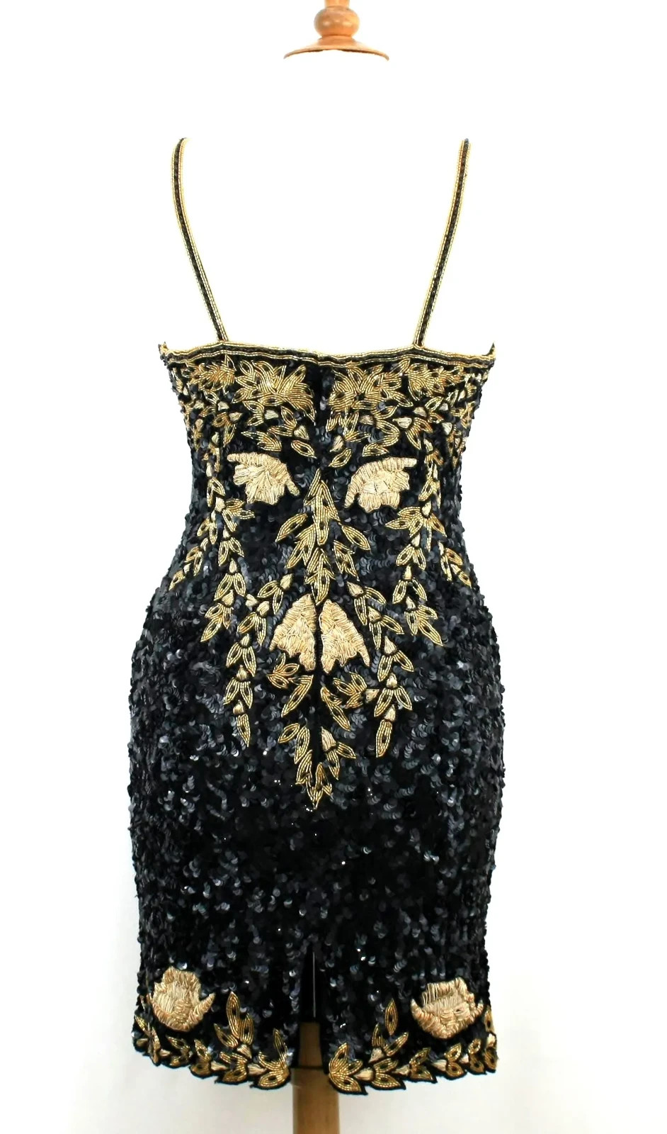 Jasdee Vintage Dress Hand Work Sequin Beads & Zari Gotta On Silk Style 5011M