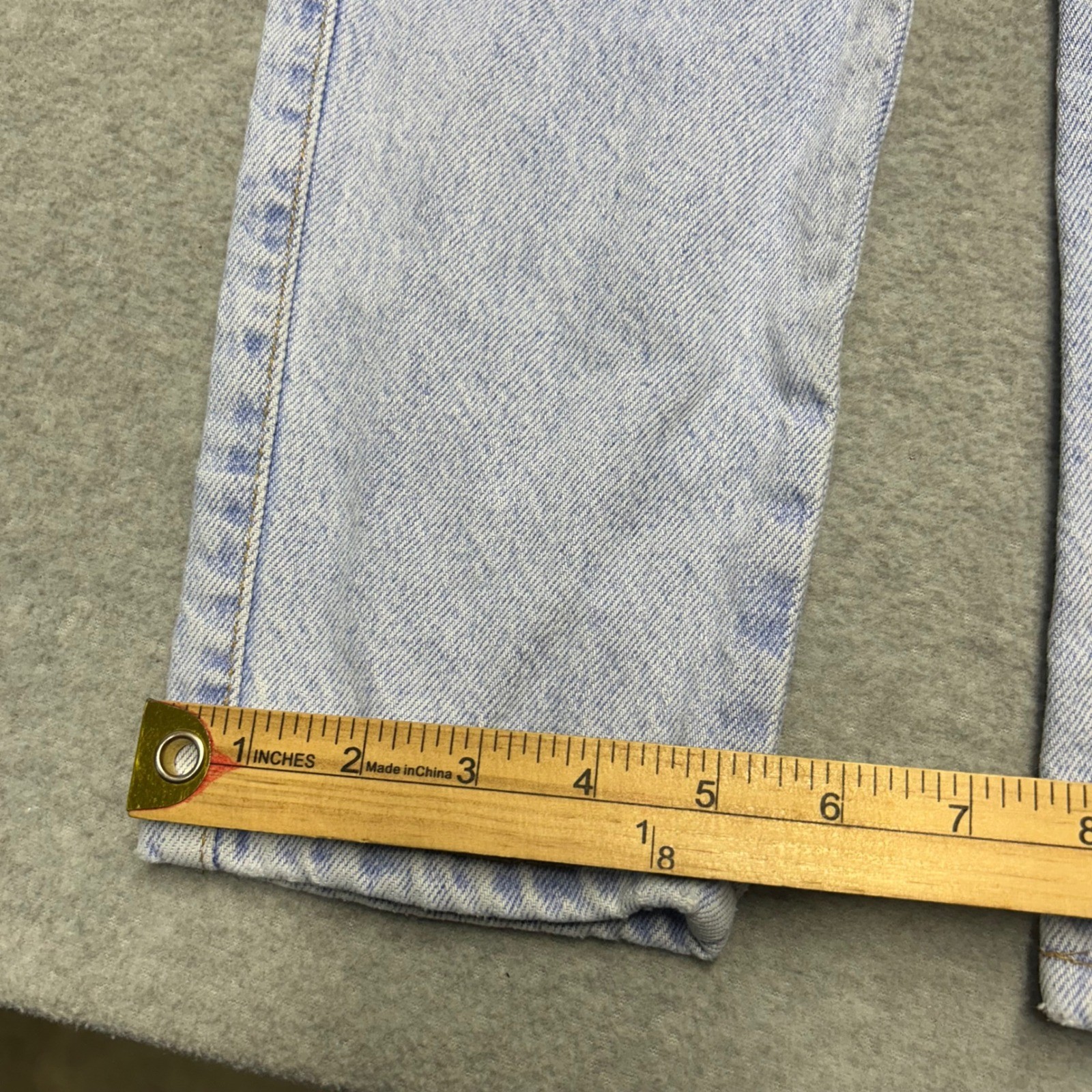 Levi’s Native Blue Jeans Light Wash Womens 7 Vintage High Rise Tapered USA Made
