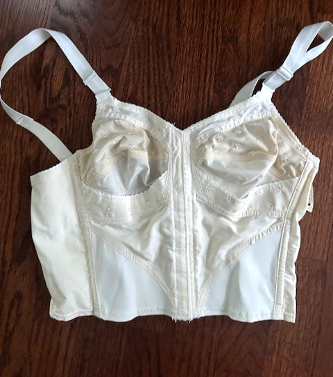 Vtg 50s bra with tag Glamorise 34B NOS
