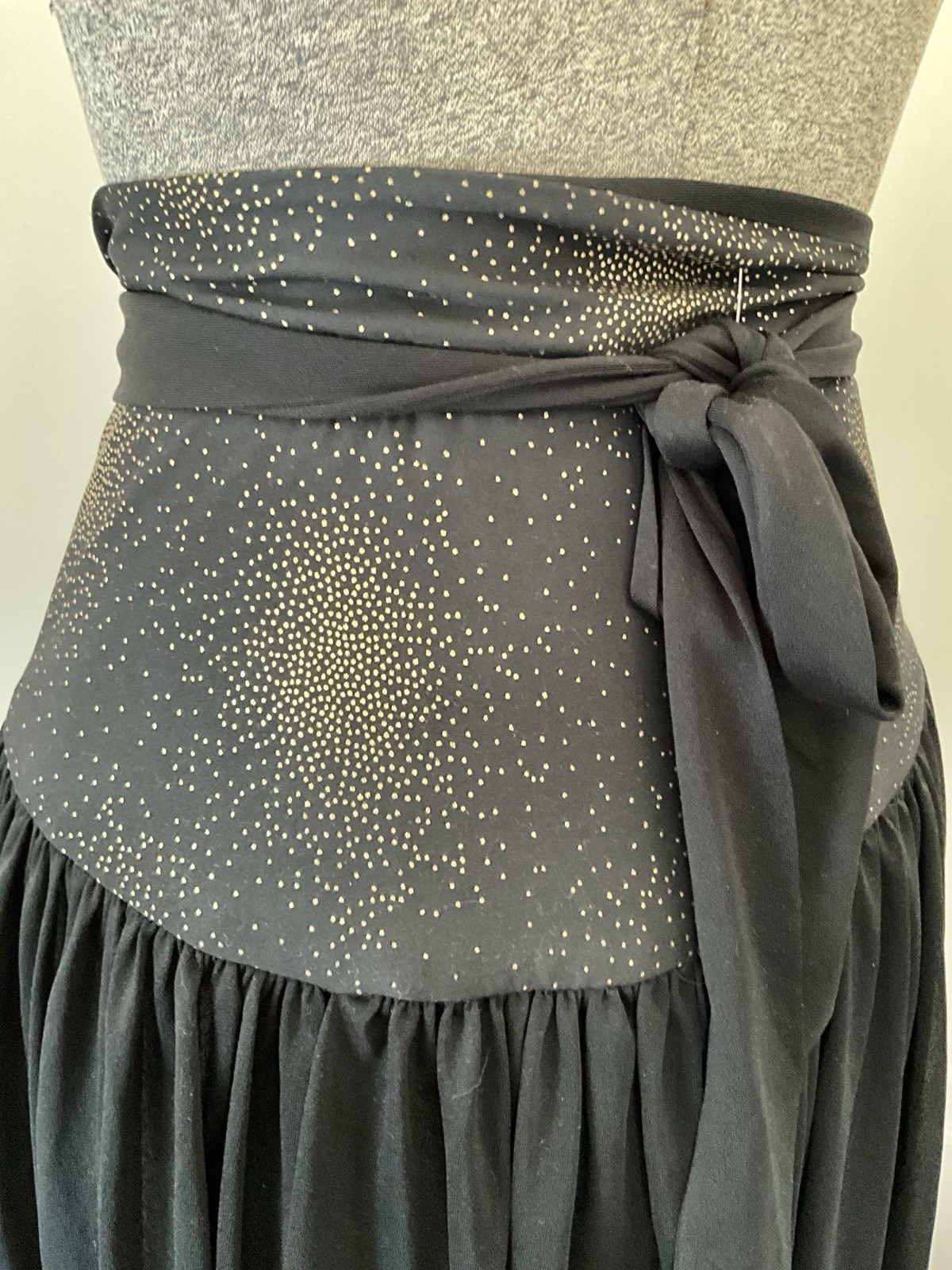Vintage 1970’s Gottex Strapless Maillot with Matching Wrap Skirt