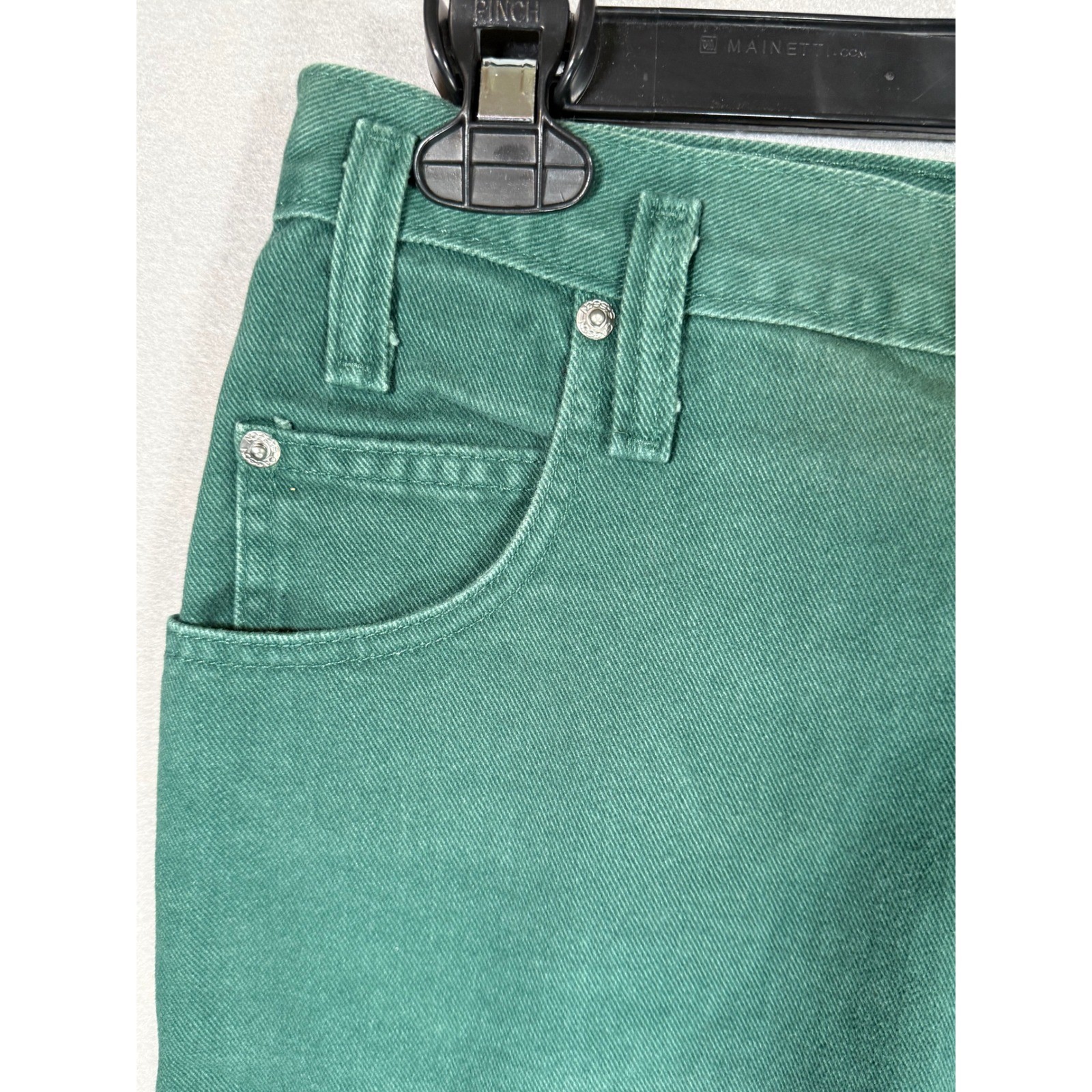 Vintage Sasson High Waisted Button Fly Green Mom Jeans 80s 90s Y2K Women’s 14
